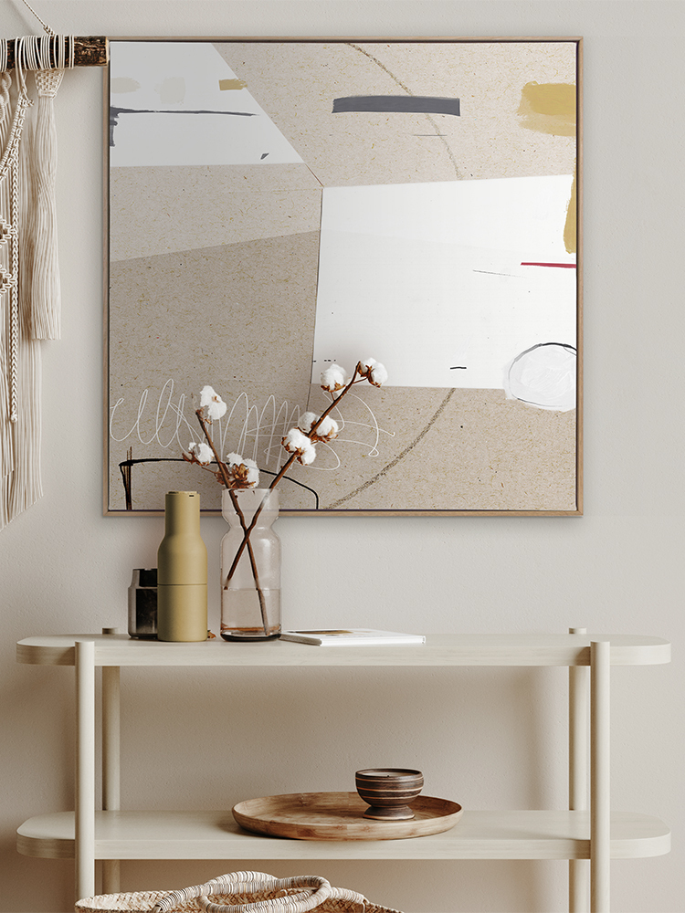 Block  Canvas Art Print