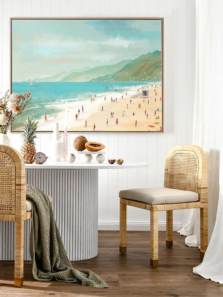 Beach Daze Canvas Art Print