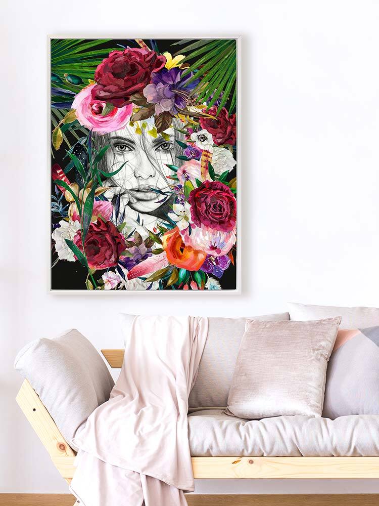 Sophia Summer Nights Canvas Art Print