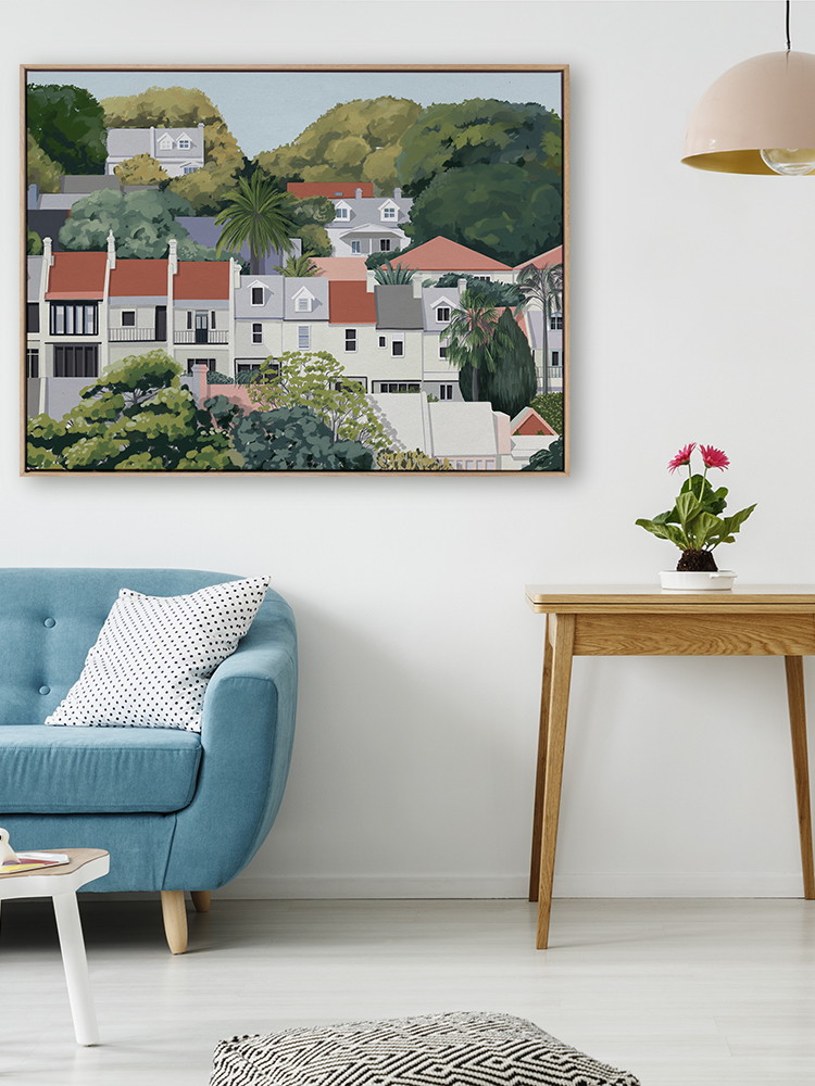 Surry Hills Canvas Art Print