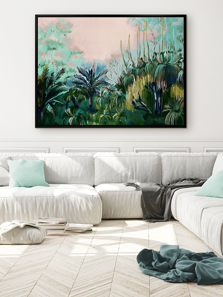 Mystery Island Canvas Art Print