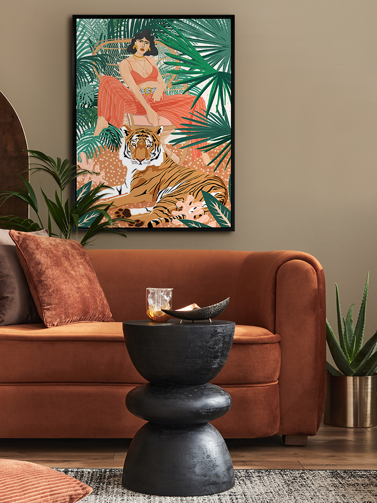 Easy Tiger Canvas Art Print