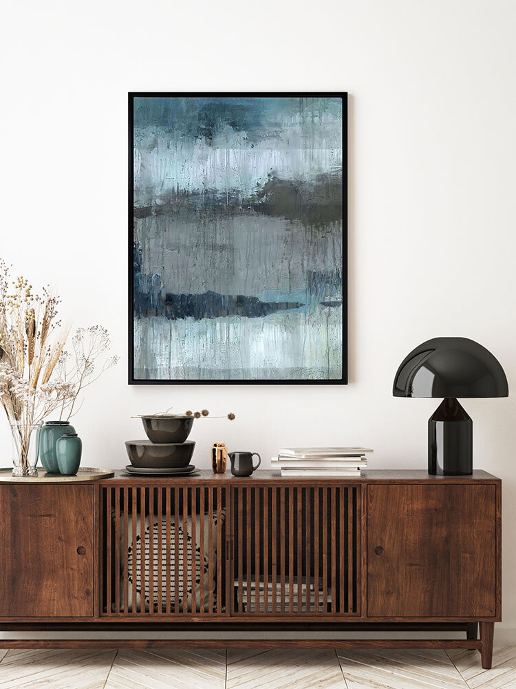 City Fog I Canvas Art Print