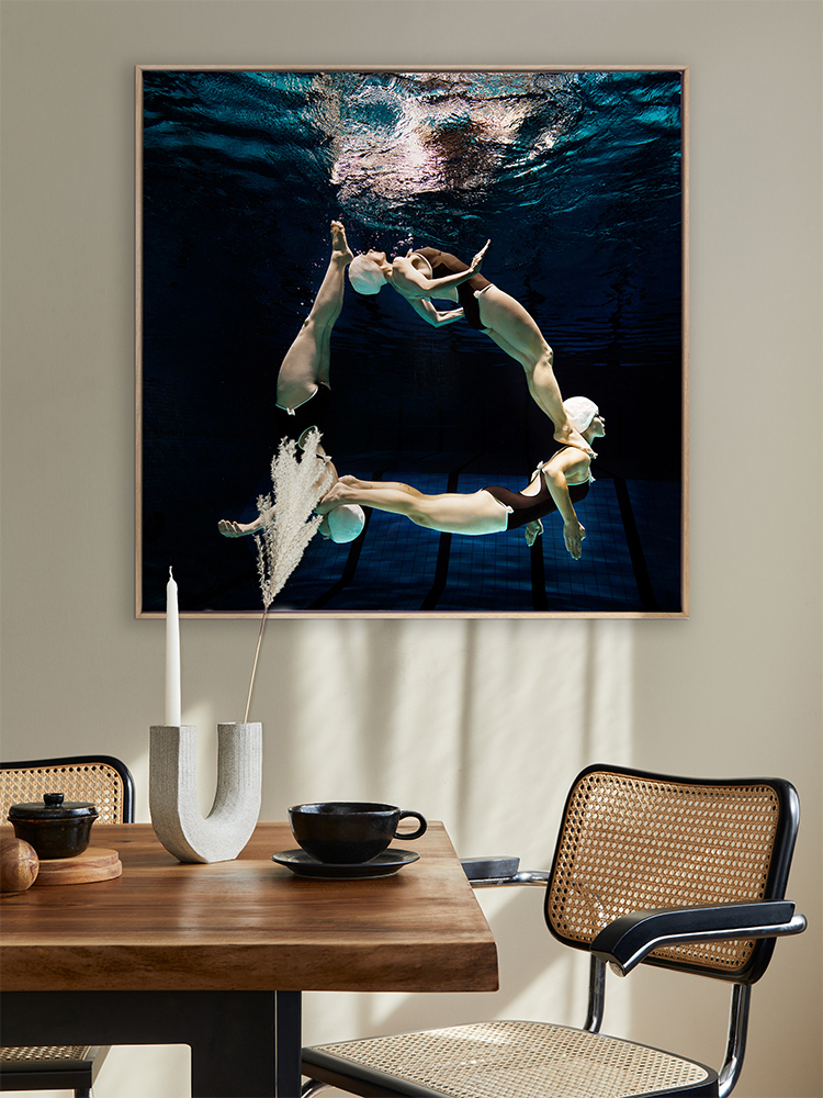 Water Aerobics II Canvas Art Print