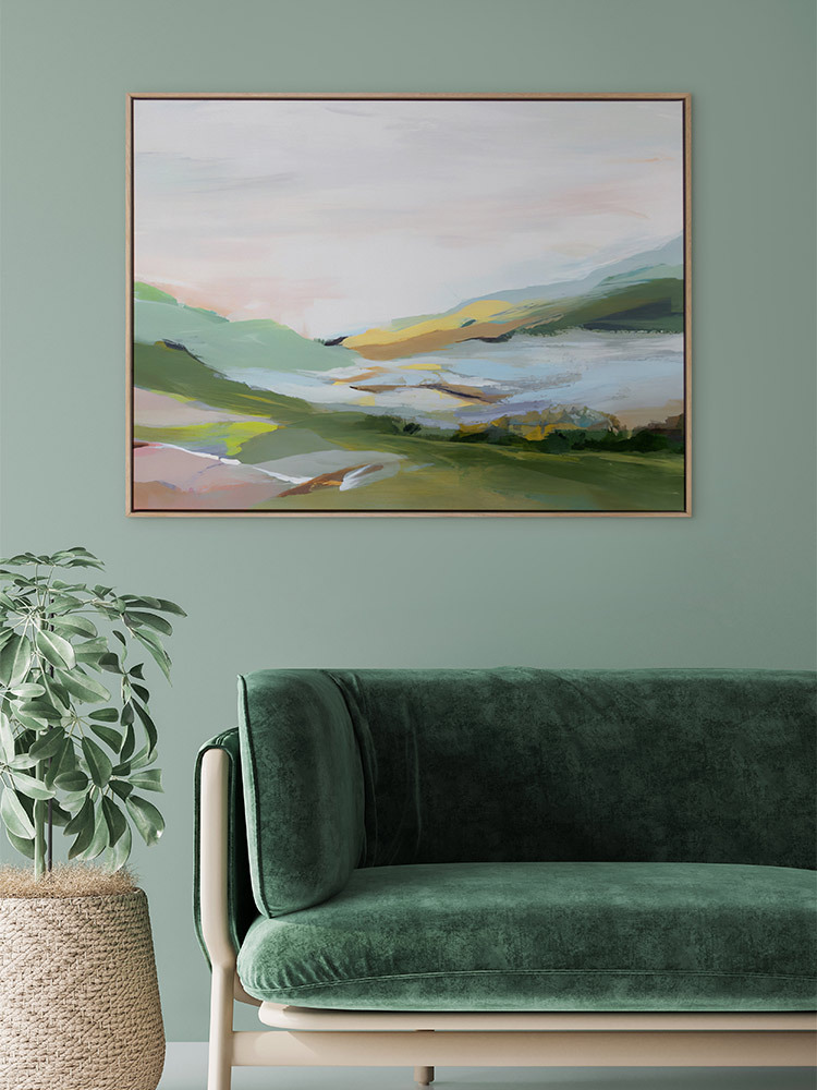 Rolling Hills II Canvas Art Print