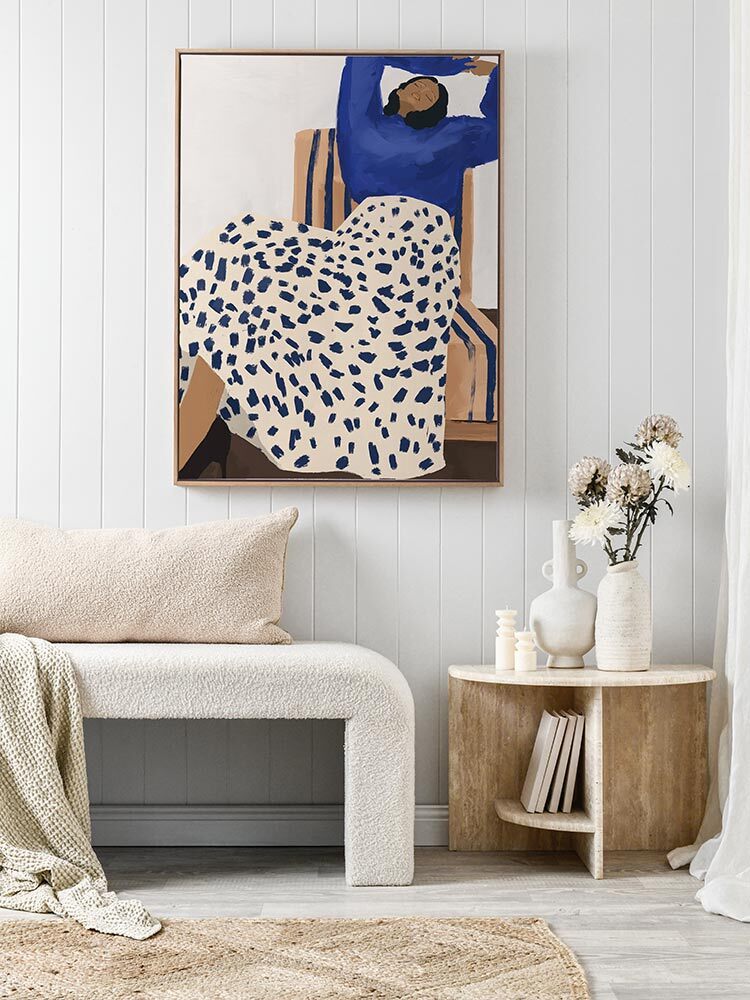 Delilah Daydreaming Canvas Art Print