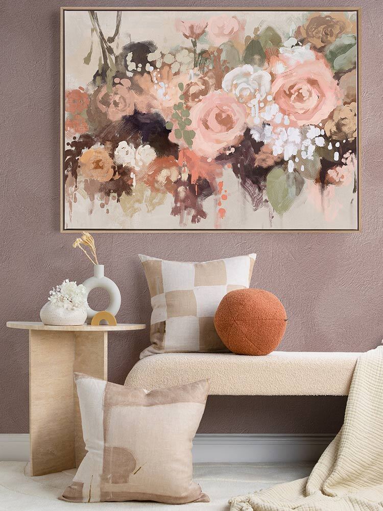 Pastel Petals Canvas Art Print