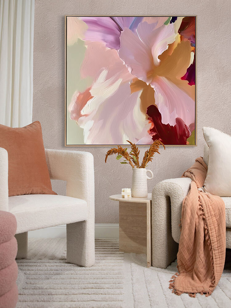 Blushing Gordonia II Canvas Art Print