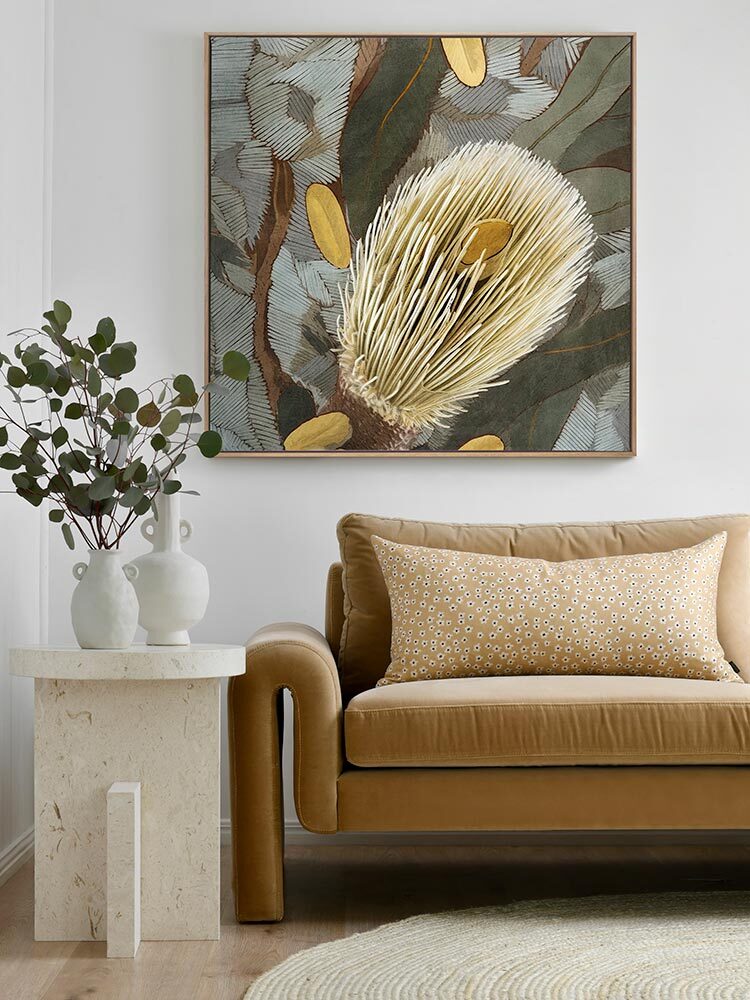 Wild Bottlebrush II Canvas Art Print