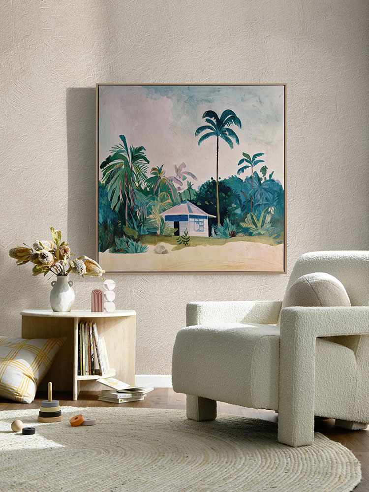 Holiday House I Canvas Art Print