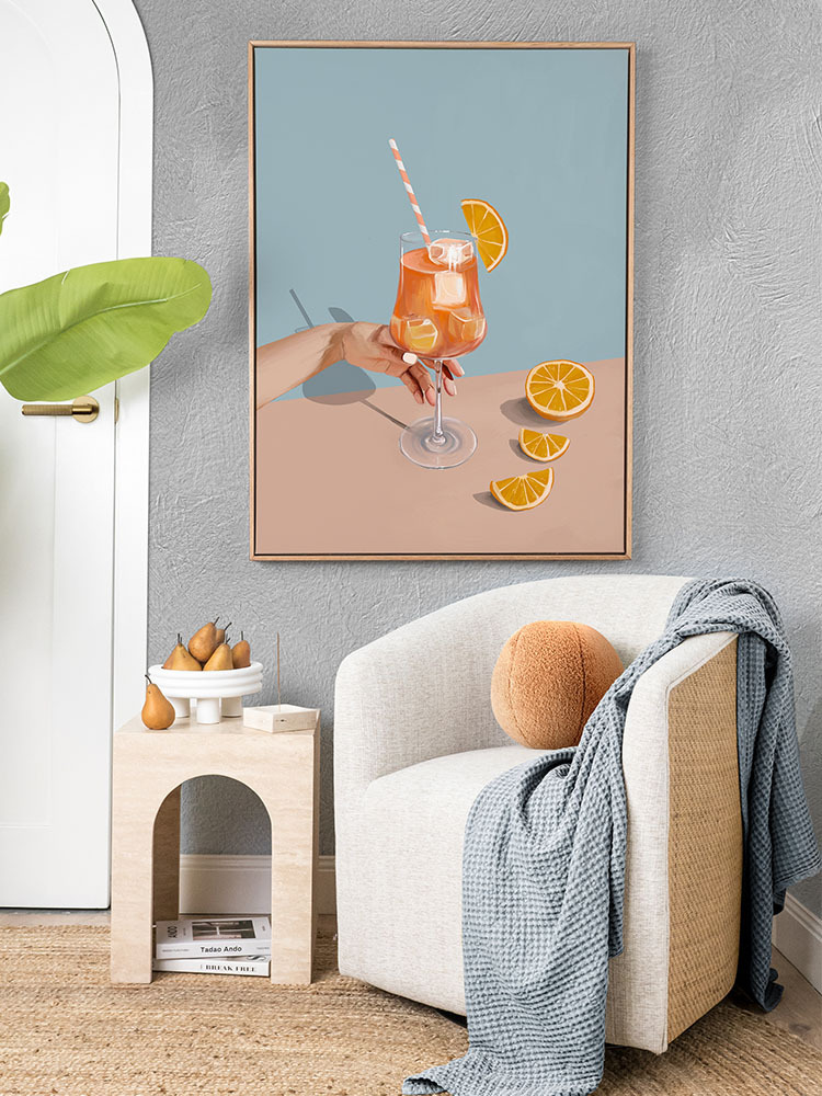 Aperol Spritz Canvas Art Print