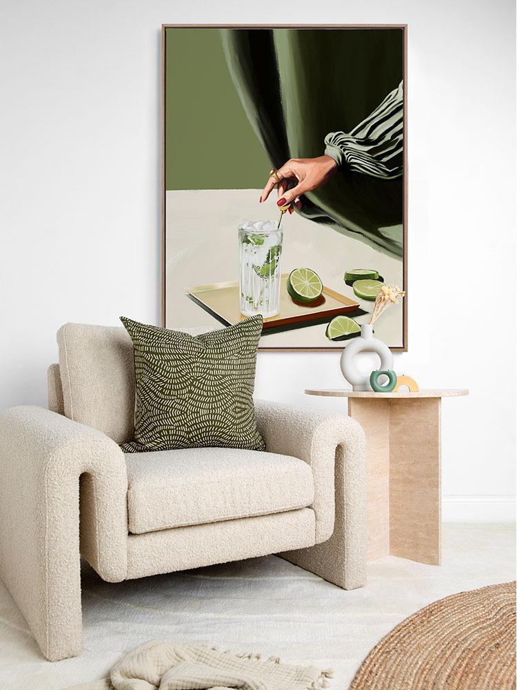 Mojito Canvas Art Print