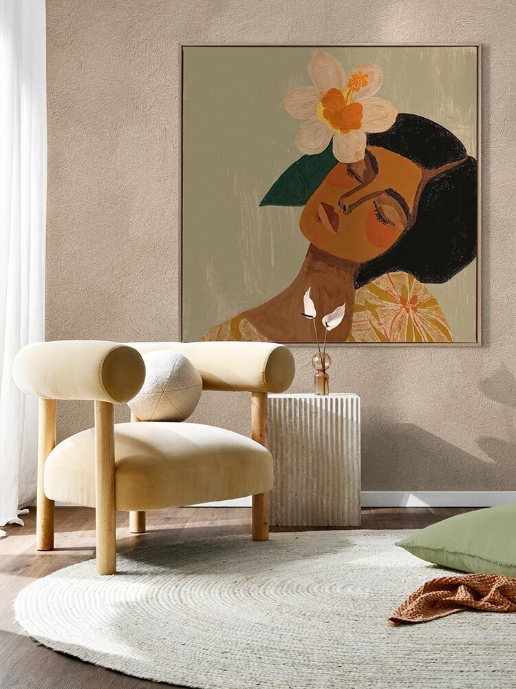 Flower Child Canvas Art Print