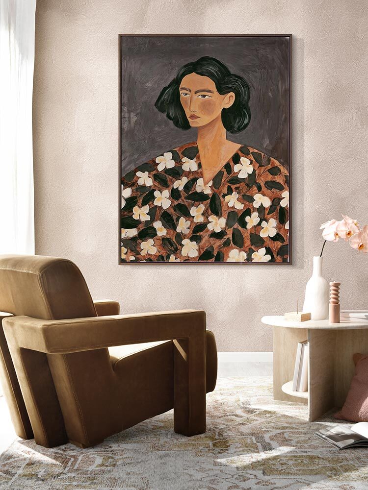 Céline Canvas Art Print