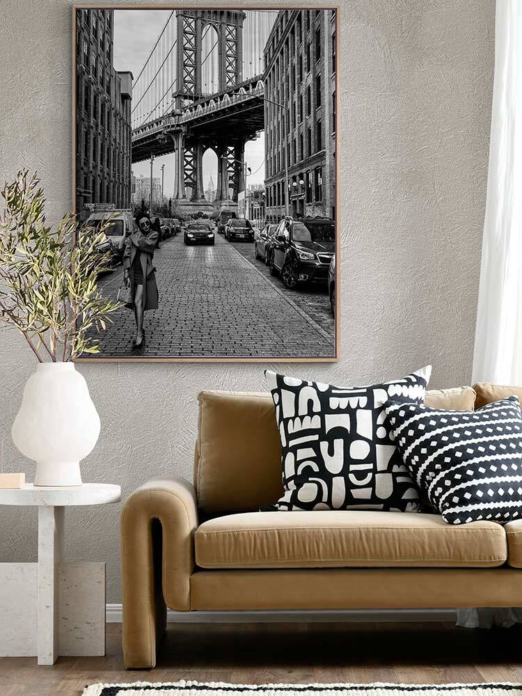 Manhattan Bridge Canvas Art Print