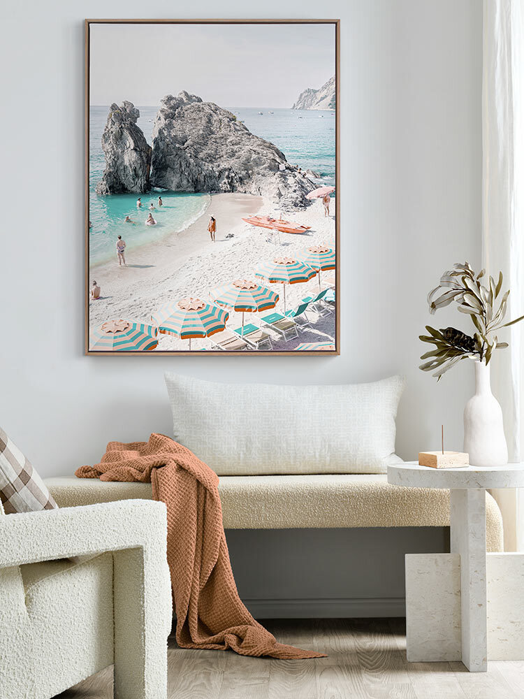 A Morning in Positano Canvas Art Print