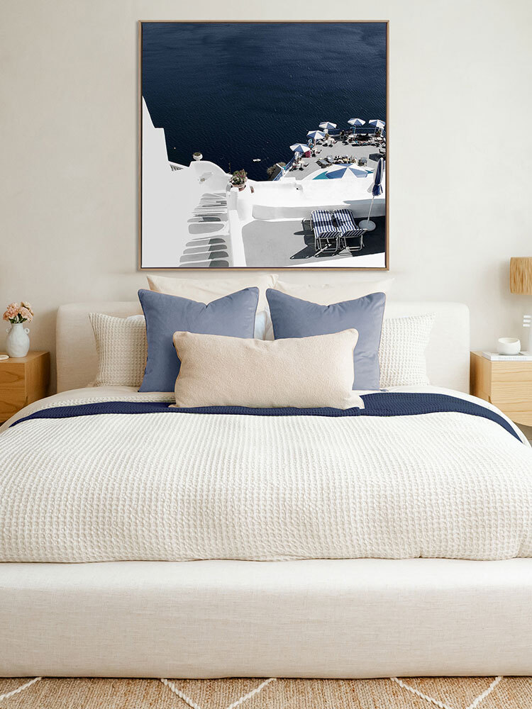 Blue Beauty Canvas Art Print