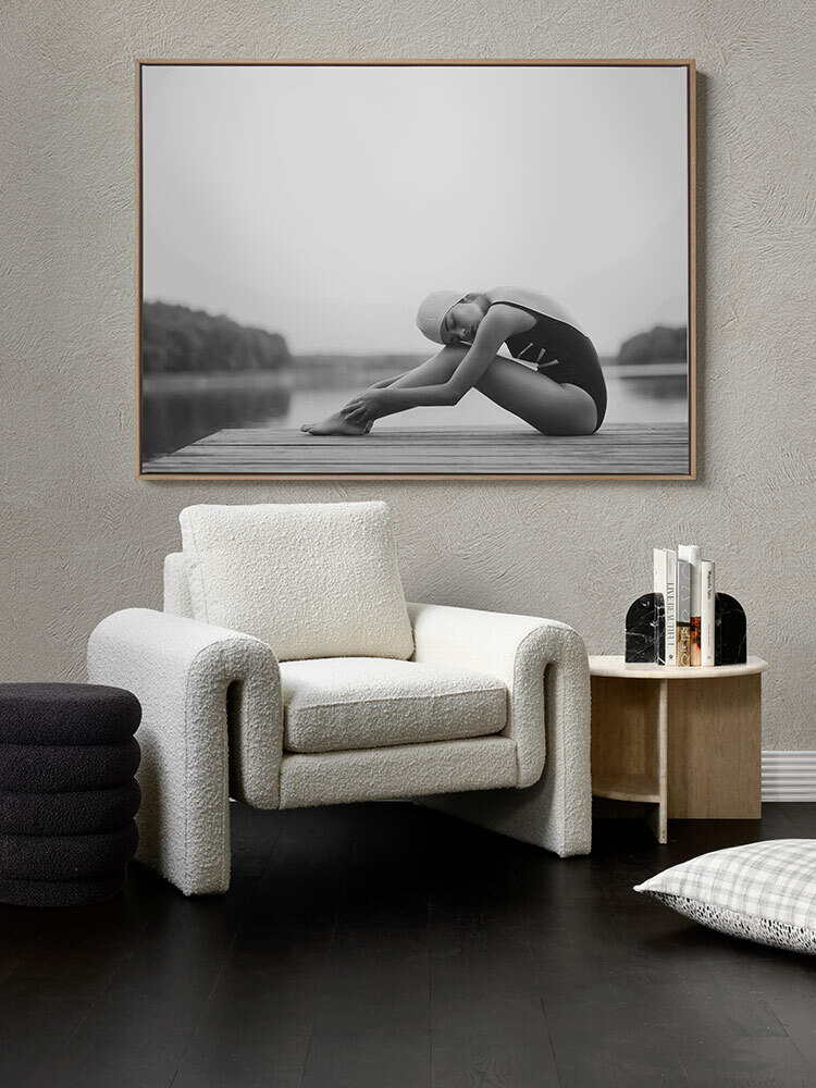 Morning Stretch Canvas Art Print