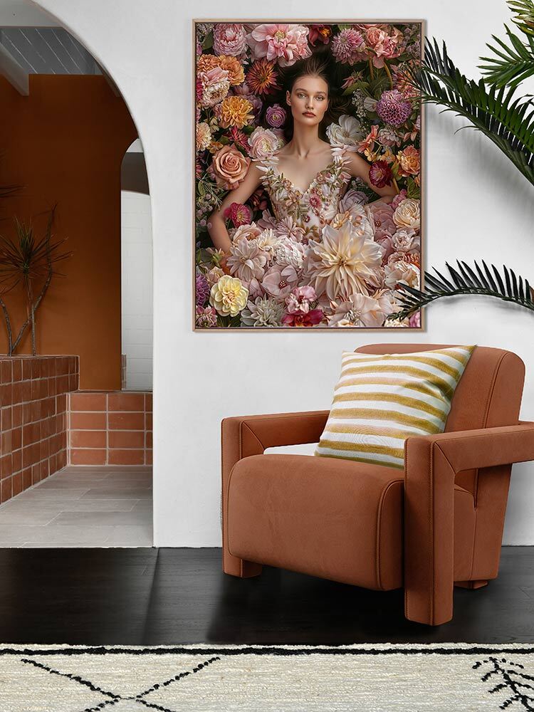 Floral Dreams Canvas Art Print