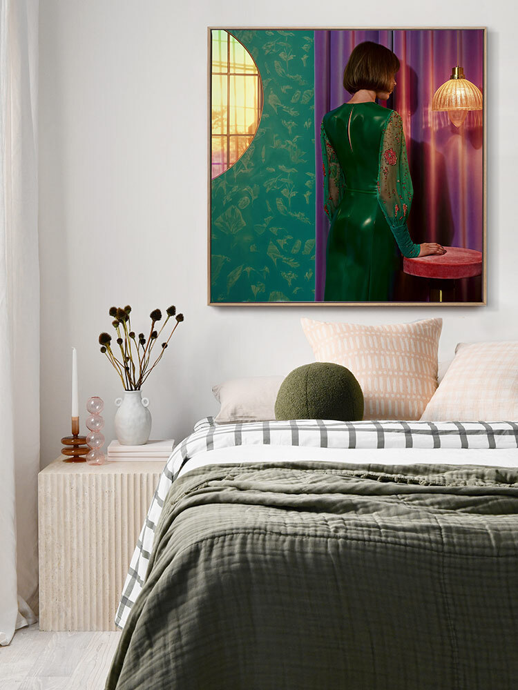 Velvet Evenings Canvas Art Print