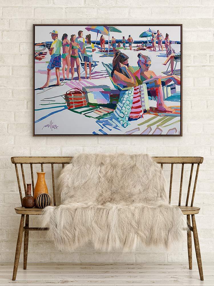 Beach Party Canvas Art Print