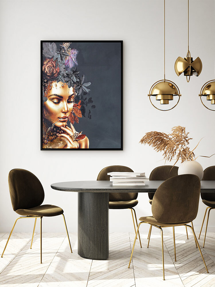 Solid Gold I Canvas Art Print