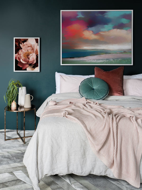 Cloudy Bay Canvas Art Print