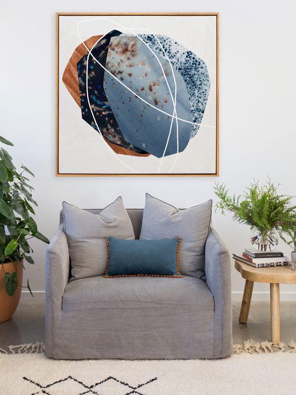 Zircon Canvas Art Print