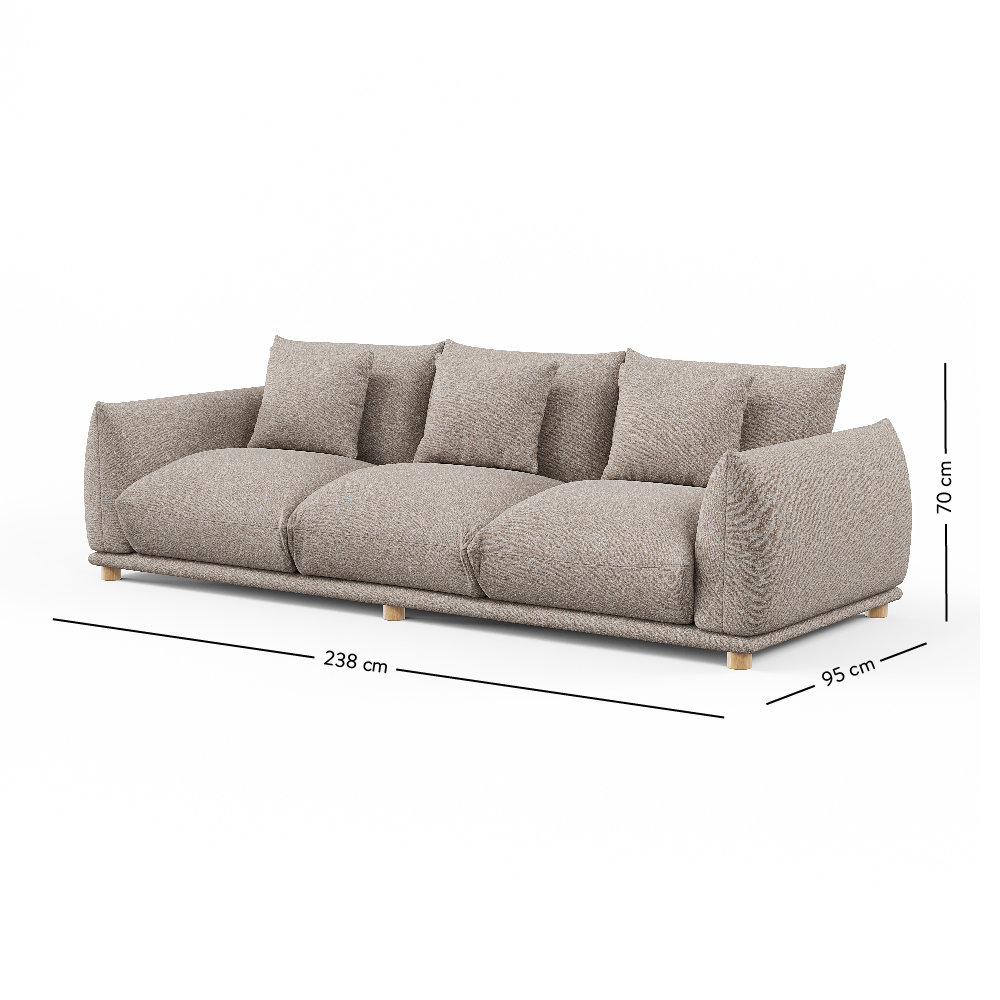 Alden Sofa Boucle