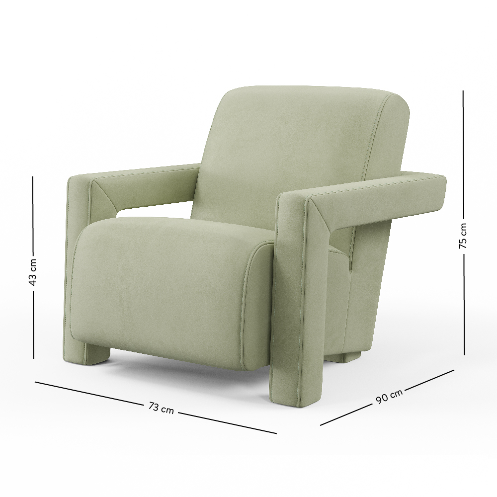 Blaise Armchair - Velvet