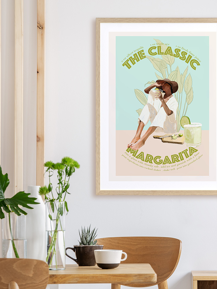 The Classic Margarita Poster