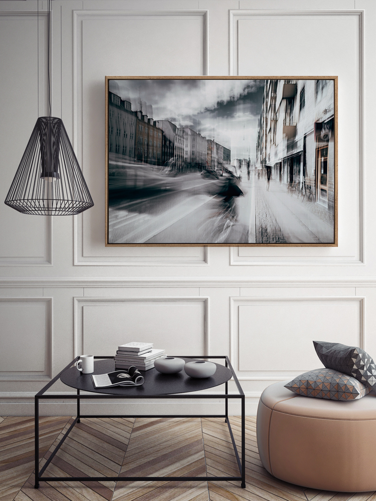 Life in Copenhagen Canvas Art Print