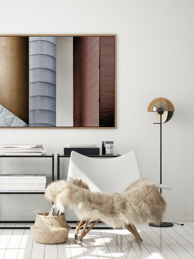 Archi-Texture Canvas Art Print