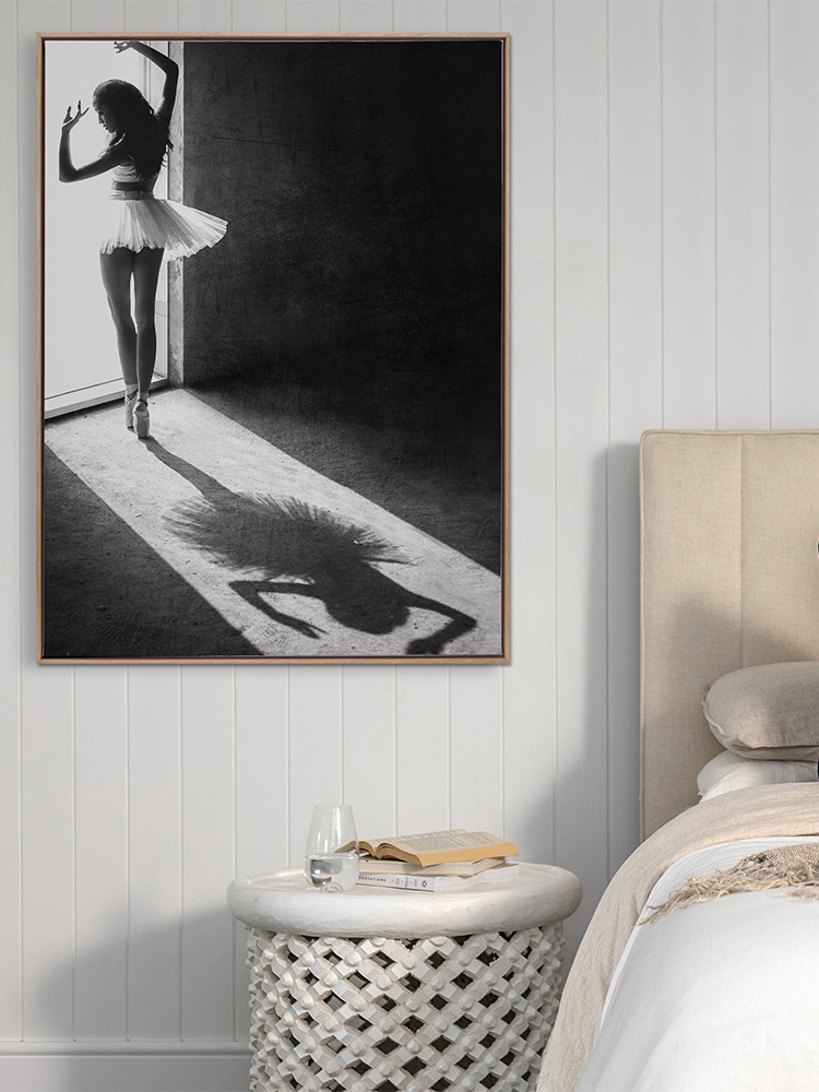 Backyard Ballet Canvas Art Print