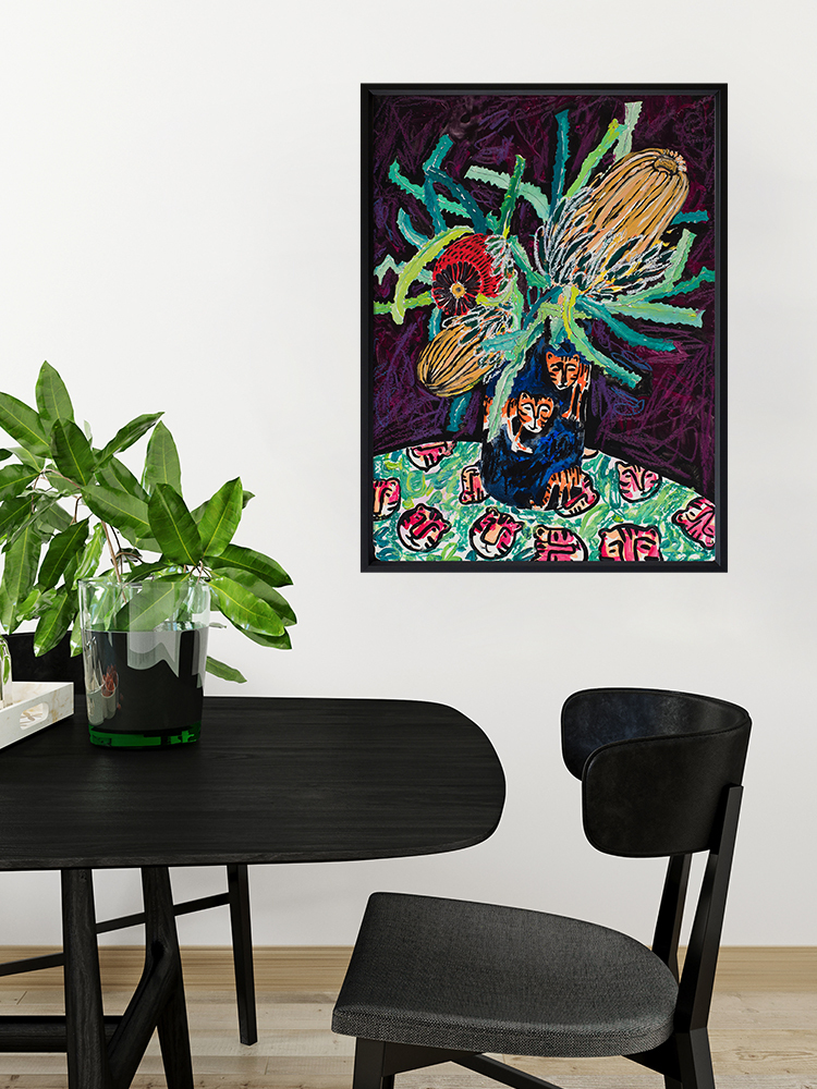 Banksia Dark Tigers Poster