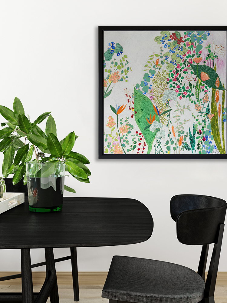 Floral Jungle Poster