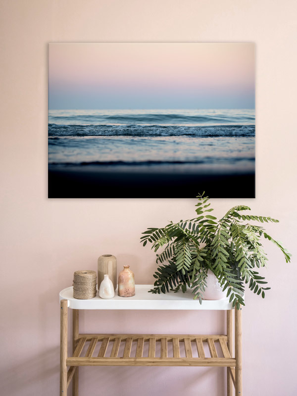 Rainbow Bay Canvas Art Print