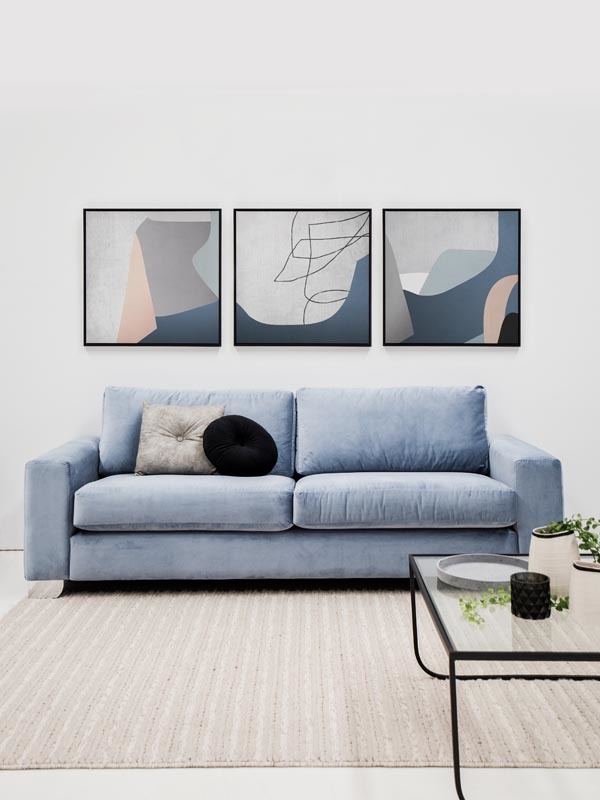 Curlicue Canvas Art Print