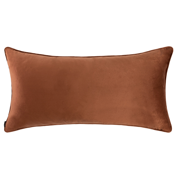 Chocolate Boucle Cushion - 80x40cm