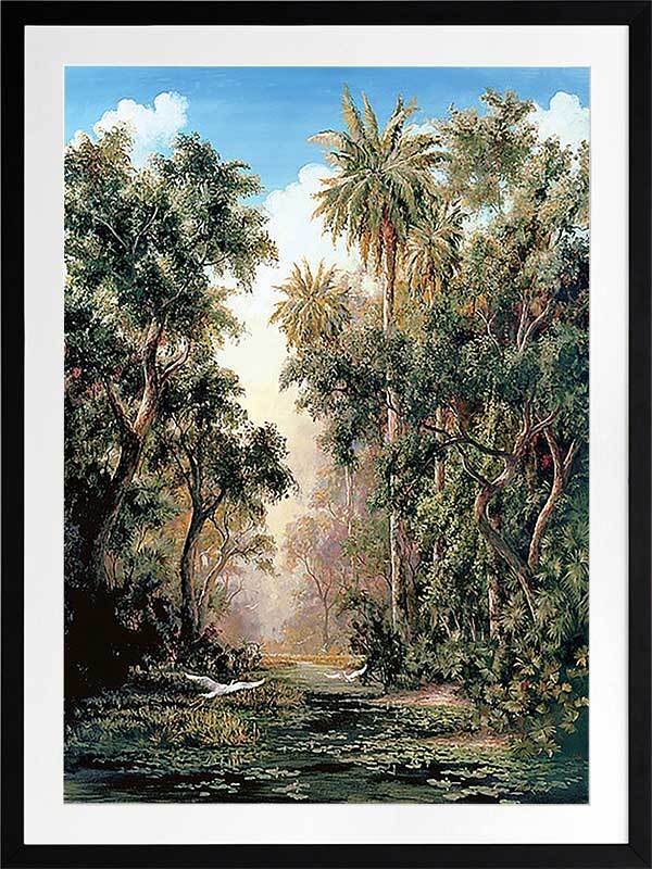 Paradise Awaits Framed Art Print