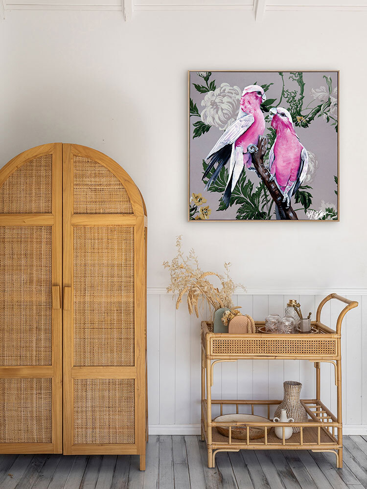 Galahs Canvas Art Print