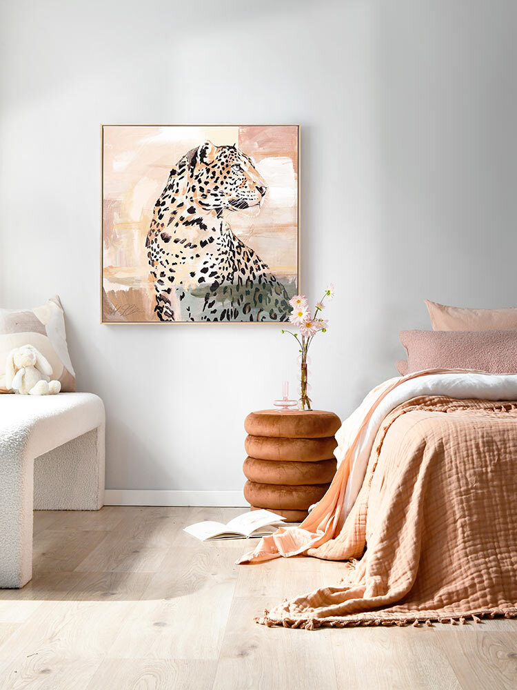 Reminiscent Clay Canvas Art Print