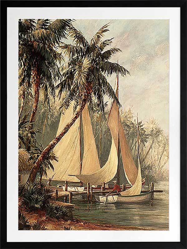 Ship to Shore Framed Art Print