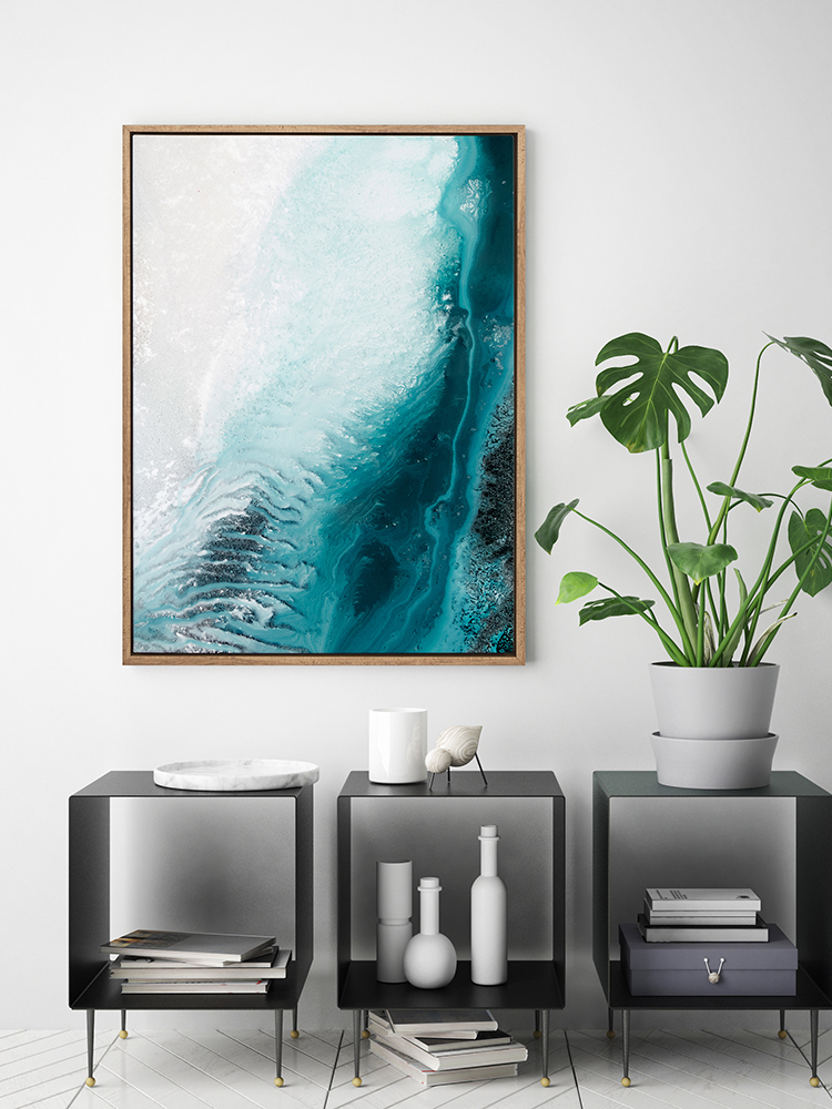 Sandbar Tides Canvas Art Print