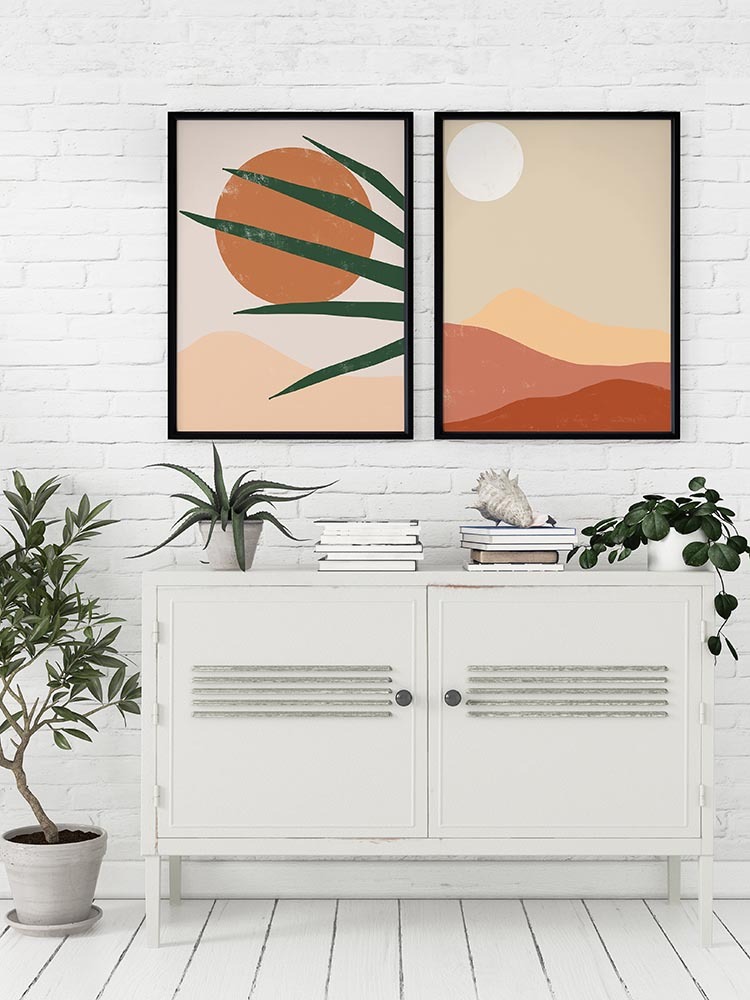 Desert Sun Poster