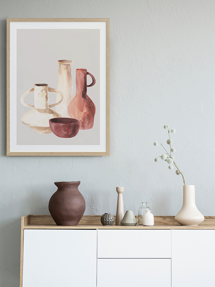 Ceramic Pots II Poster