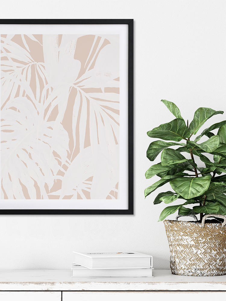 Neutral Palms I Poster