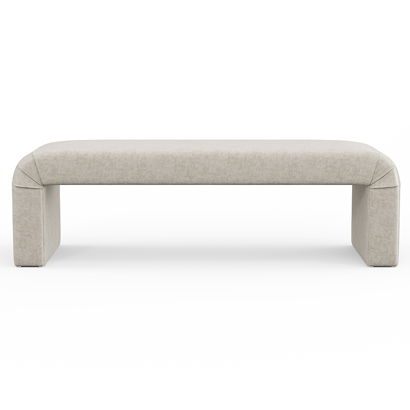 Felix Bench Seat - Mottled Velvet