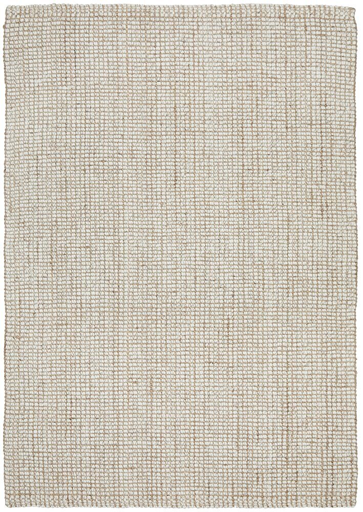 Arabella Natural Handmade Wool-Jute Blend Rug