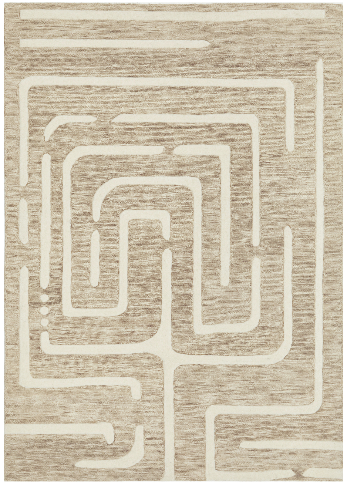 Summit Maze Linen Rug